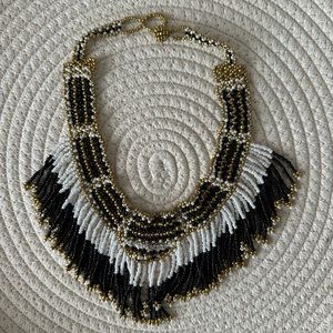 Handmade Beaded Tribal Choker/ Necklace